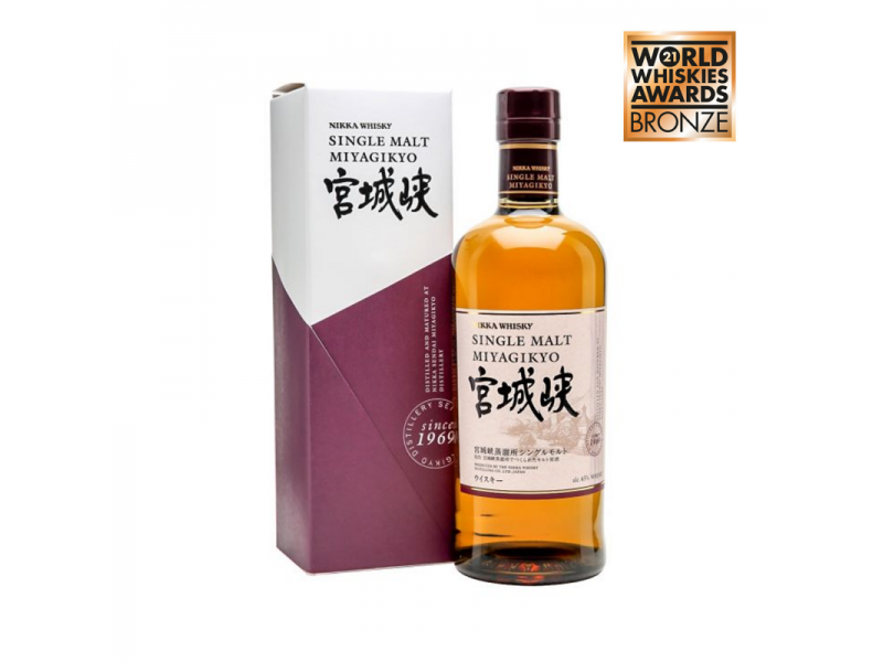 Whisky single malt MIYAGIKYO avec etui JP 45° 700ml