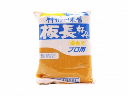 Shiro miso pâte de soja blanc sachet Miyasaka 1kg